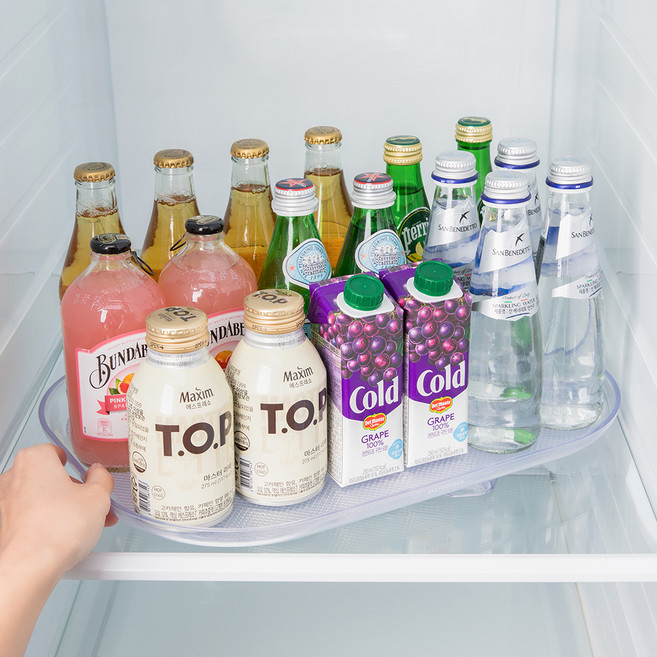 일상공감 돌려바바 회전트레이, 투명, 1개