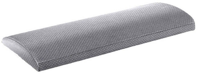 에델린 수면 요추 에어 메모리폼 허리베개, 그레이