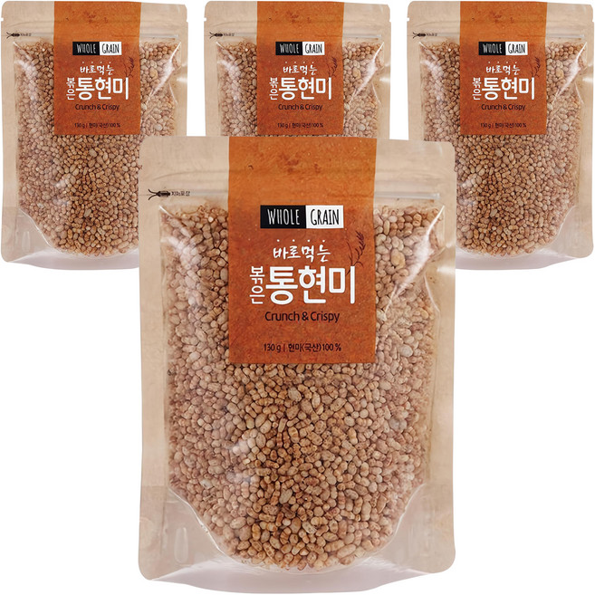 태광선식 볶은 통현미, 130g, 4개