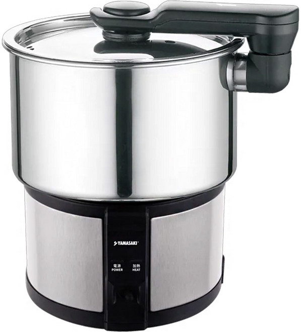 YAMASAKI 山崎 雙電壓304隨行電熱鍋 160 x 155 x 130mm, SK-110AB