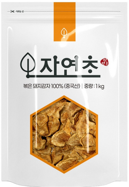 자연초 볶은 돼지감자 차, 1kg, 1개