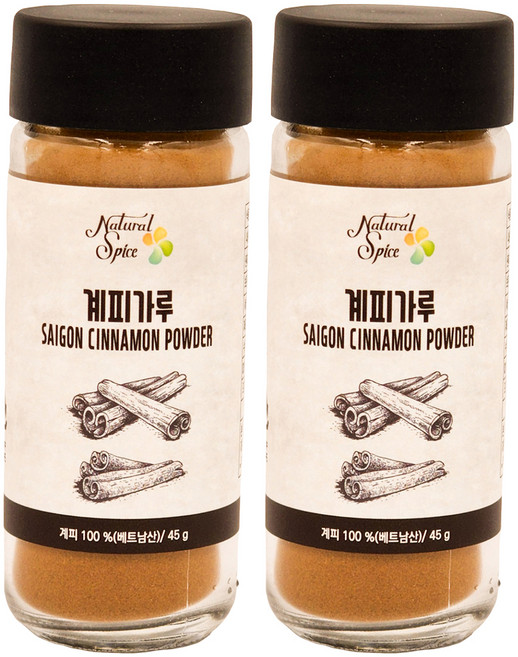 내츄럴스파이스 계피가루, 45g, 2개