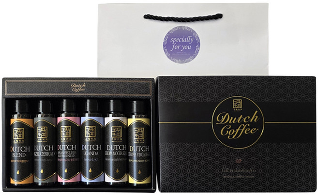 그때커피 더치커피 세트 + 쇼핑백, 6종, 2세트