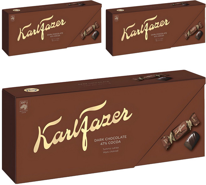 칼파제르 다크 초콜릿, 270g, 3개