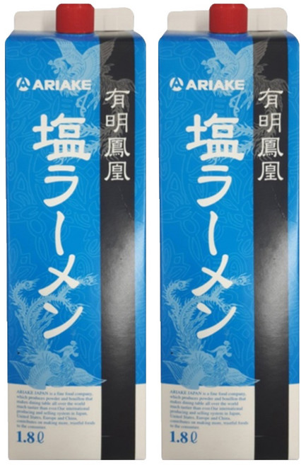 아리아케 봉황 시오라멘 일식요리소스, 1.8L, 2개