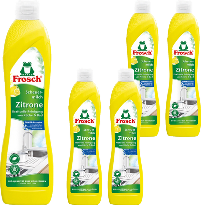 프로쉬 독일 레몬 다목적 인덕션 세정제, 500ml, 5개