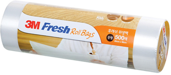 쓰리엠 후레쉬 롤백, 중(M), 500개입, 1개