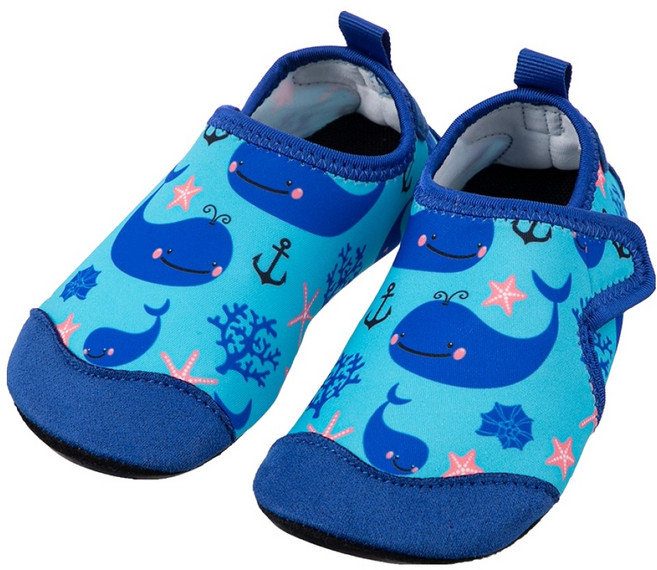 점핑칙피 아동용 벨크로 애니멀 그래픽 아쿠아슈즈