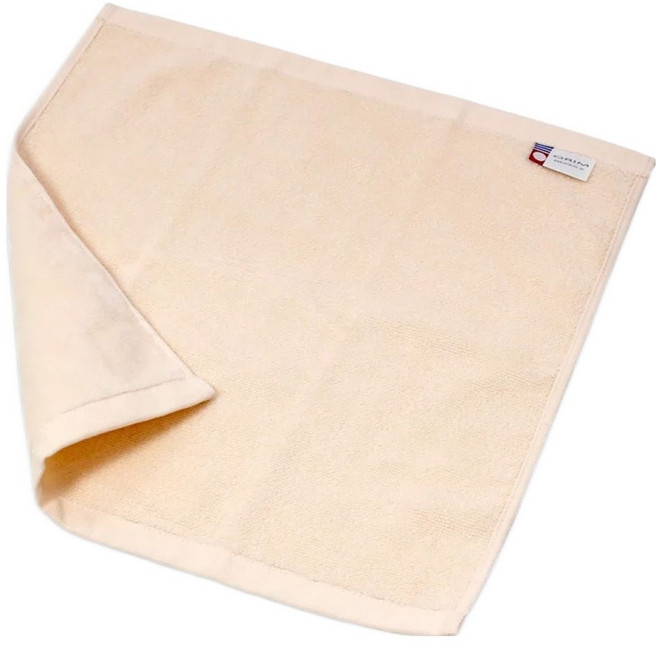 imabari towel 今治毛巾 日本內銷款 ORIM VELOUR PRO 絨毛速乾款 方巾 32 x 32cm, 玫瑰粉, 1條