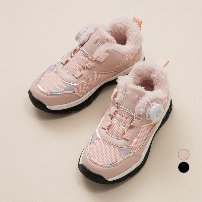 롤리트리 털안감 다이얼 운동화