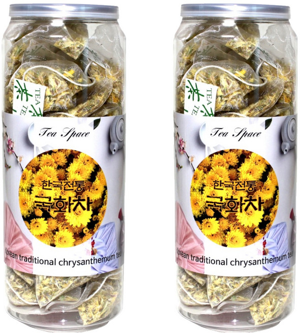 한국전통 국화차 티백, 1.3g, 20개입, 2개