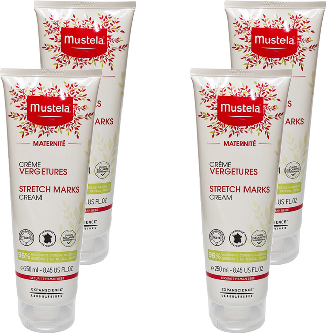 mustela 慕之恬廊 慕之孕孕膚霜 有香, 250ml, 4件