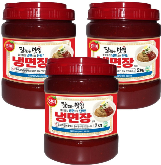 진미 잘되는맛집 냉면장, 2kg, 3개