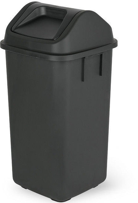 프랑코홈 퍼블릭 휴지통35L, 블랙