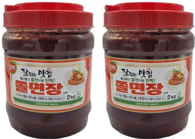 진미 잘되는맛집 쫄면장, 2kg, 2개