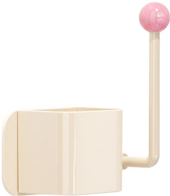 벨로나이트 욕실 간편설치 분리가능 무타공 다용도 선반, 핑크, 1개