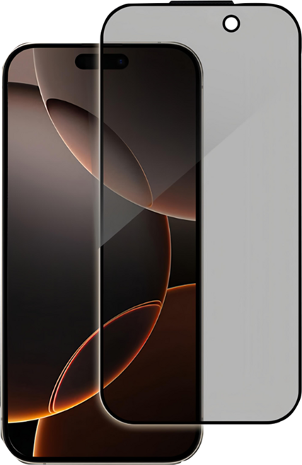 Timo 玻璃螢幕保護貼 附貼膜神器 黑邊防窺 防水疏油 防指紋沾染 2.5D弧邊, 1個