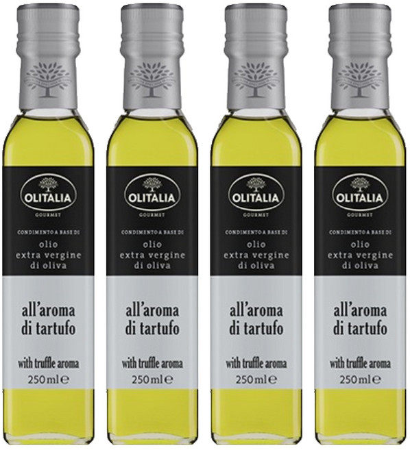 올리타리아 송로버섯향 엑스트라버진 올리브유, 250ml, 4개