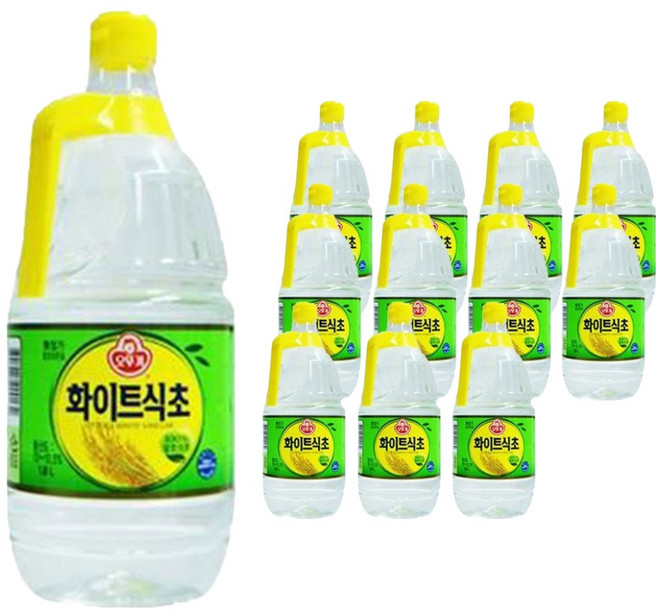 오뚜기 화이트 식초, 1.8L, 12개
