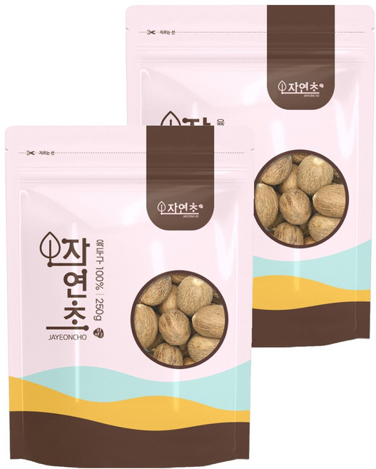 육두구 통 넛맥 너트맥, 2개, 250g