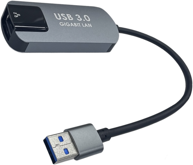 iLeco USB 3.0千兆網卡 鋁合金外接網卡, AX88179A LAN-90581, 灰色, 1個