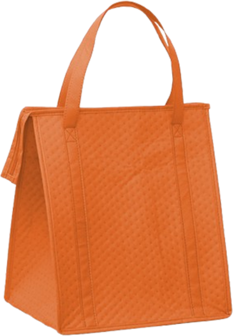 오르비아 대형 보온보냉백, 오렌지, 1개