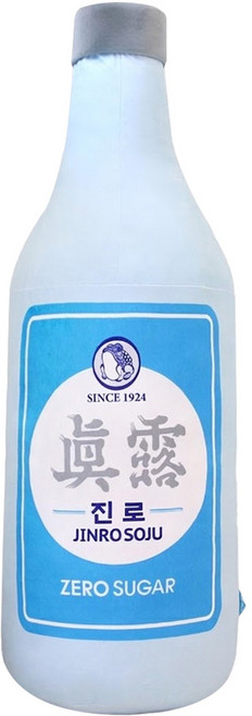 Nara Home Deco 真露零糖燒酒瓶長抱枕, 天空