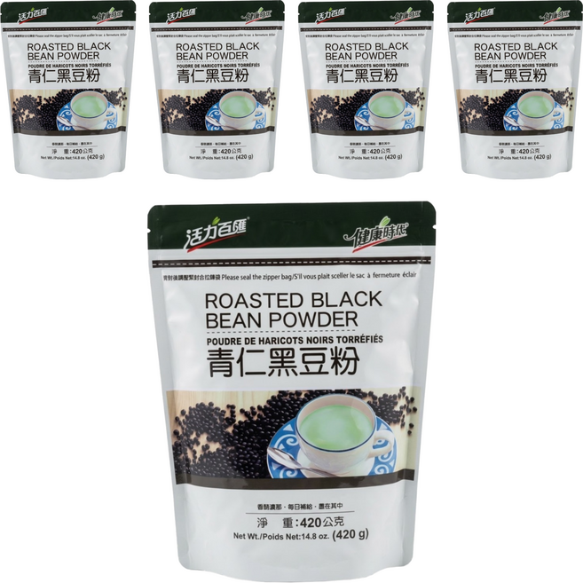 健康時代 青仁黑豆粉, 420g, 1入, 5包