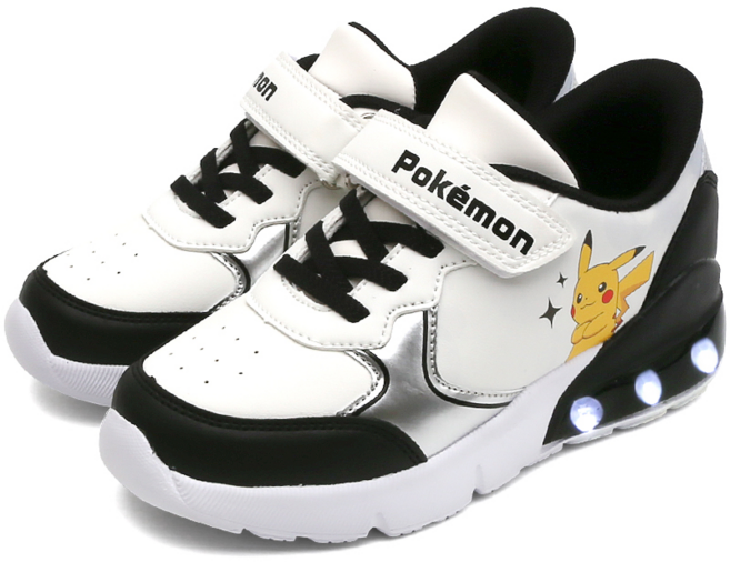 아동용 CH 피카츄 라이트닝 LED 운동화