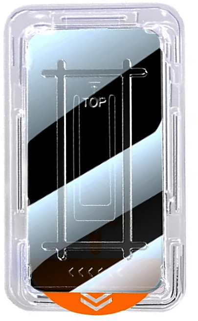 bebehome 防窺懶人速貼滿版手機玻璃螢幕保護貼膜, 1個