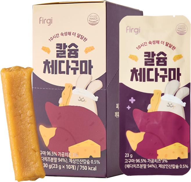 퍼기 칼슘 체다구마 10p, 치즈 고구마, 230g, 1개