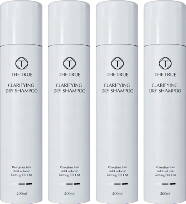 THE TRUE 本真 空氣感乾洗髮, 4瓶, 200ml