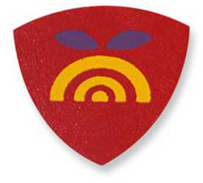 로코망고 우쿨렐레 전용 가죽 피크 랜덤발송, 1개