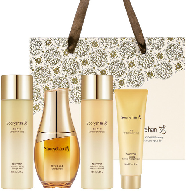 수려한 효윤 탄력 프레스티지 4종 기획세트, 1세트