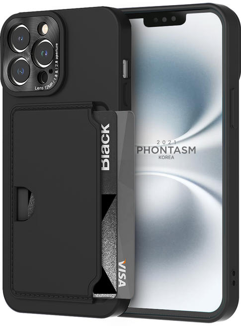 폰타즘 풀커버 맥스가드 카드 젤리 휴대폰 케이스