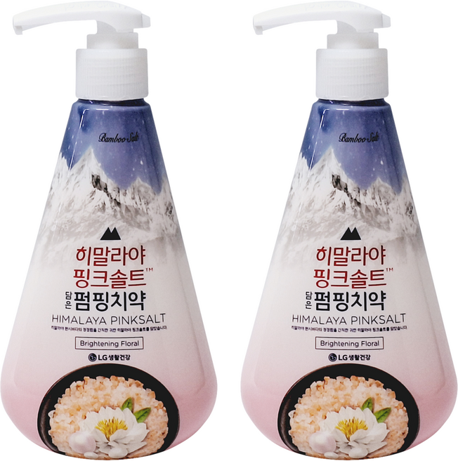 BAMBOO SALT 竹鹽 LG 生活健康 喜馬拉雅粉晶鹽雪白牙膏 天山雪蓮