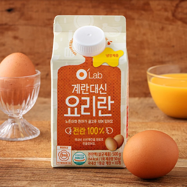 오랩 계란대신 요리란, 500g, 1개 - 쿠팡