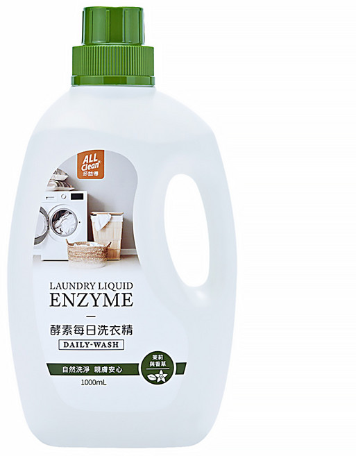 do it 多益得 ALL Clean 酵素每日洗衣精 茉莉與香草, 1L, 1瓶
