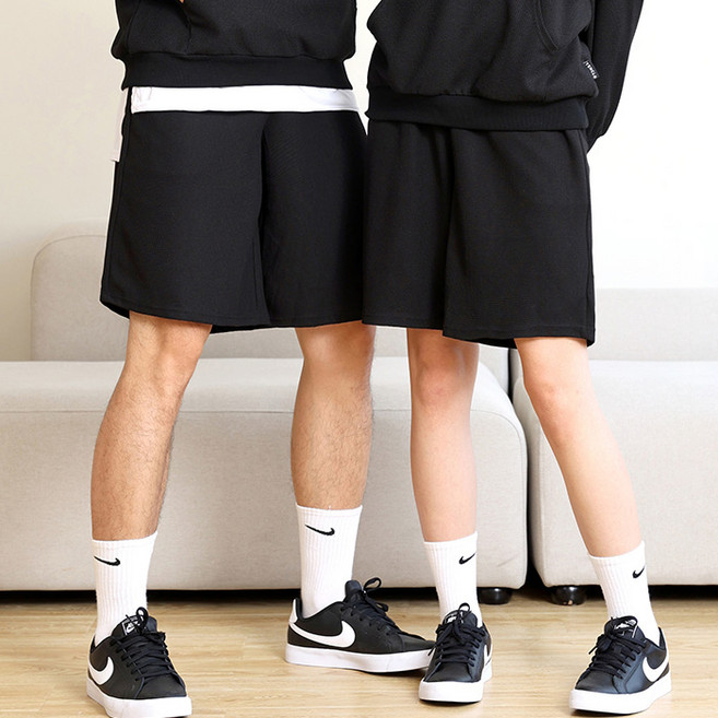 텐클로 남여공용 빅사이즈 밴드 와플 반바지 TC-908