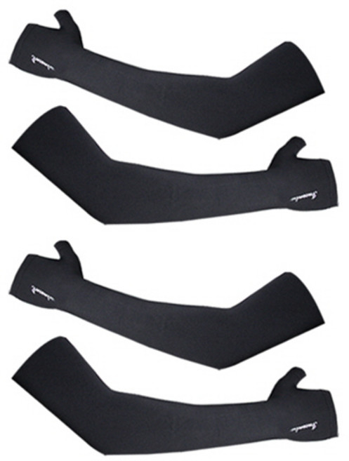 인콘트로 아쿠아 손가락 토시 2p, 검정, 2개