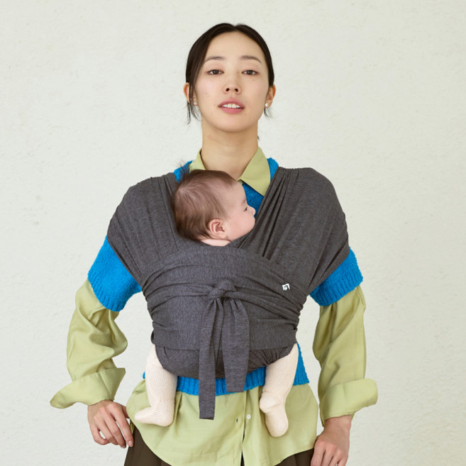 코니아기띠 플렉스 Elastech+헤드서포트, 차콜