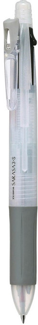 ZEBRA 斑馬牌 SARASA 3色多功能原子筆 SJ3 0.5mm, 白色, 1支