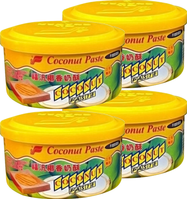 FUFANN 福汎 椰香奶酥, 200g, 4罐