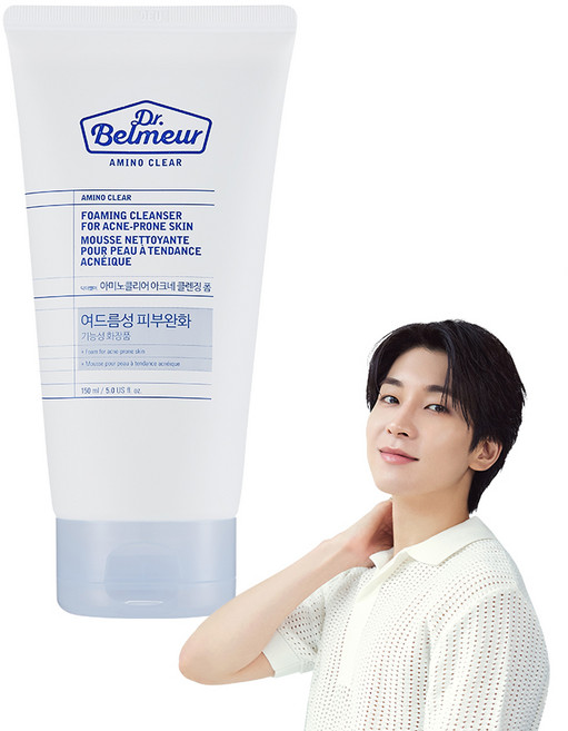 더페이스샵 닥터벨머 아미노클리어 아크네 클렌징 폼, 150ml, 1개