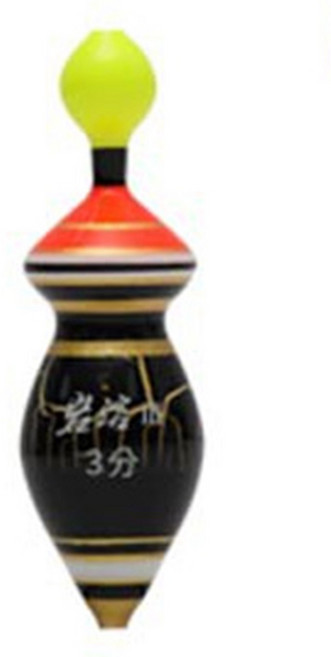 HEARTY RISE 哈帝來斯 自立阿波 岩溶III 自重設計 穩定性佳 目視度提升 抗浪穩定 靈敏度高, 黃色 + 紅色 + 黑色, 1個