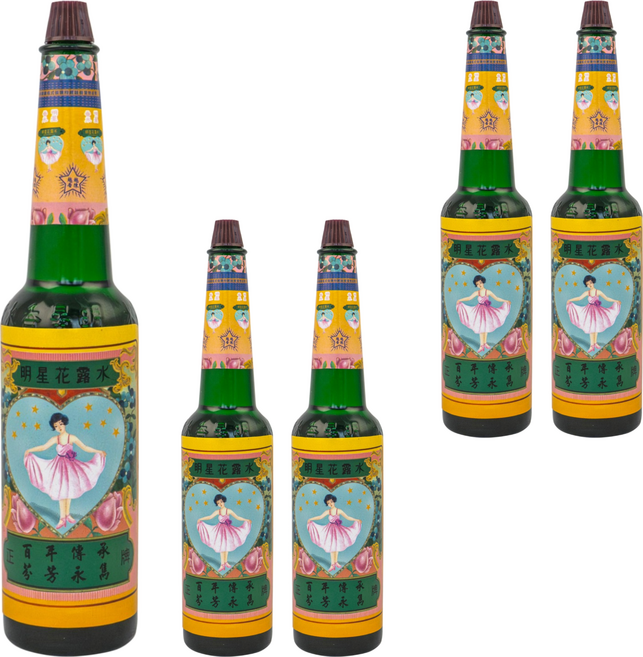 明星花露水, 5瓶, 300ml