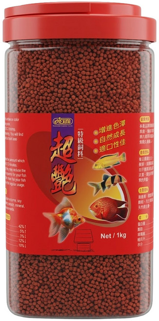ISTA 伊士達 超艷特級飼料 中粒 I-310, 1000g, 1瓶
