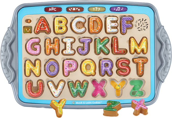 LeapFrog 跳跳蛙 ABC 甜點烘焙師 2歲以上, 1盒, 26