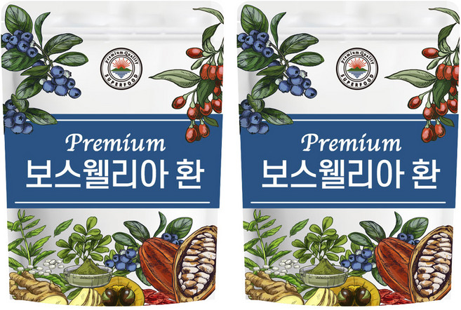 해나식품 보스웰리아 환, 300g, 2개