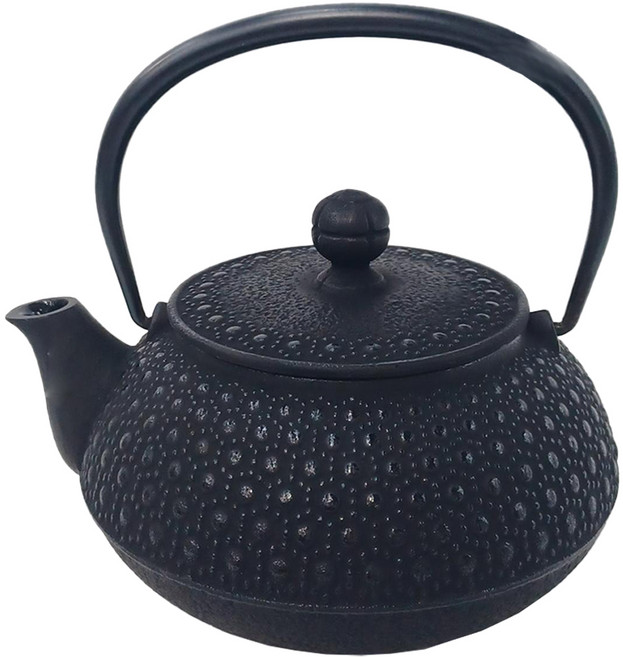 IWACHU 岩鑄 龜甲燒付 12004, 黑色, 650ml, 1個